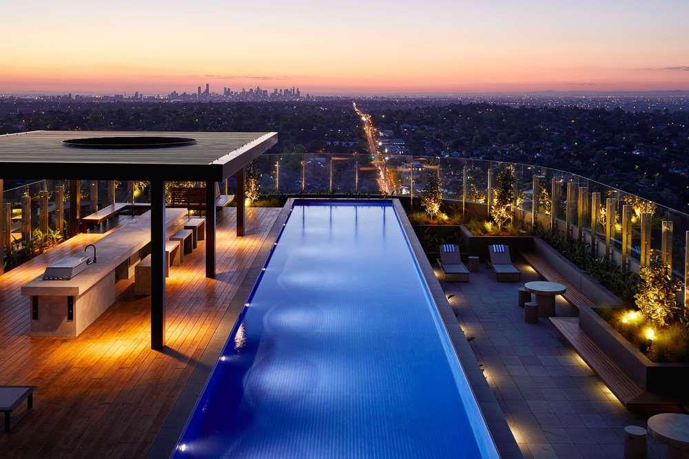 Art Series - The Chen Box Hill Facilités photo The rooftop pool at the West Hollywood Edition
